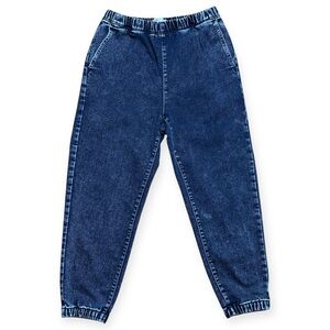 Madewell Wm’s Sweatpant Jogger Jeans In Gaines Wash Sz S Style #NG232